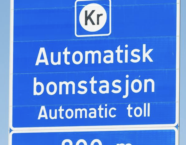 Kart over bompenger Kart over bompenger